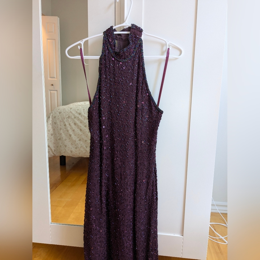 Mini Ibiza Sparkling Purple Dress